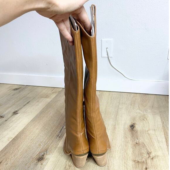 Spell & The Gypsy Montana Leather Boots In Tan 38 NWOB - Picture 7 of 12